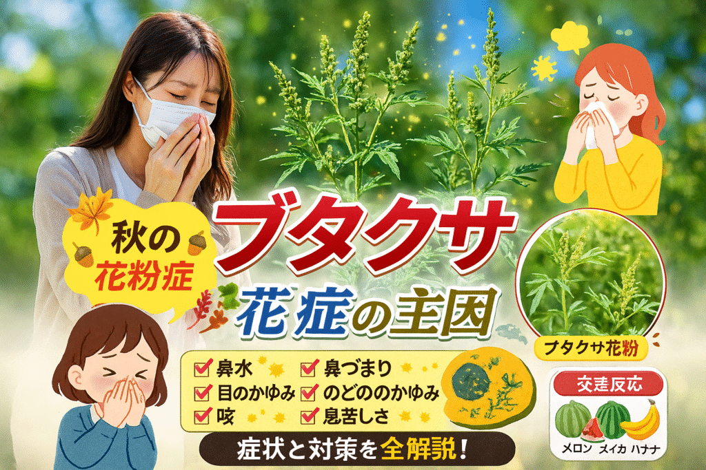 ブタクサとは?秋の花粉症の主因とその対策を解説 | Live Life Freely